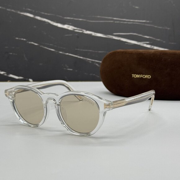 NEW TOM FORD TF1123-D 26E TRANSPARENT/BEIGE WOMEN SUNGLASSES FT1123-D 26E main image 9